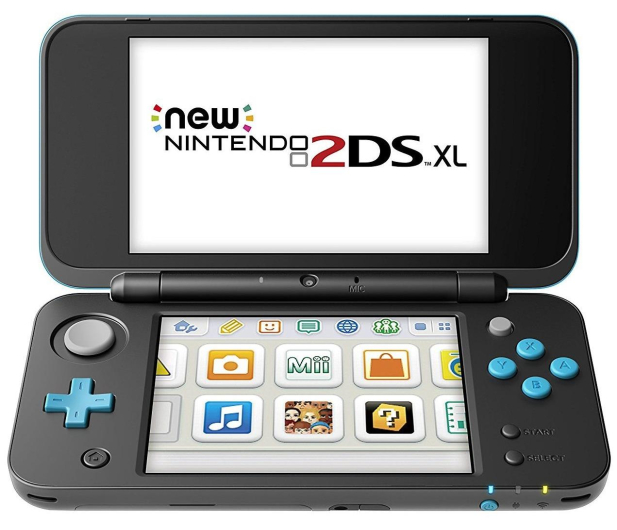 Nintendo New 2DS XL Black & Turquoise - 374637 - zdjęcie 2